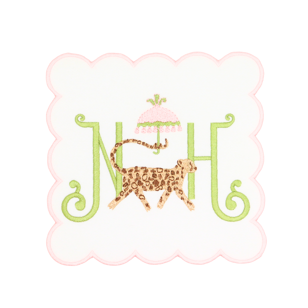 Chinoiserie Cheetah Display Plaque