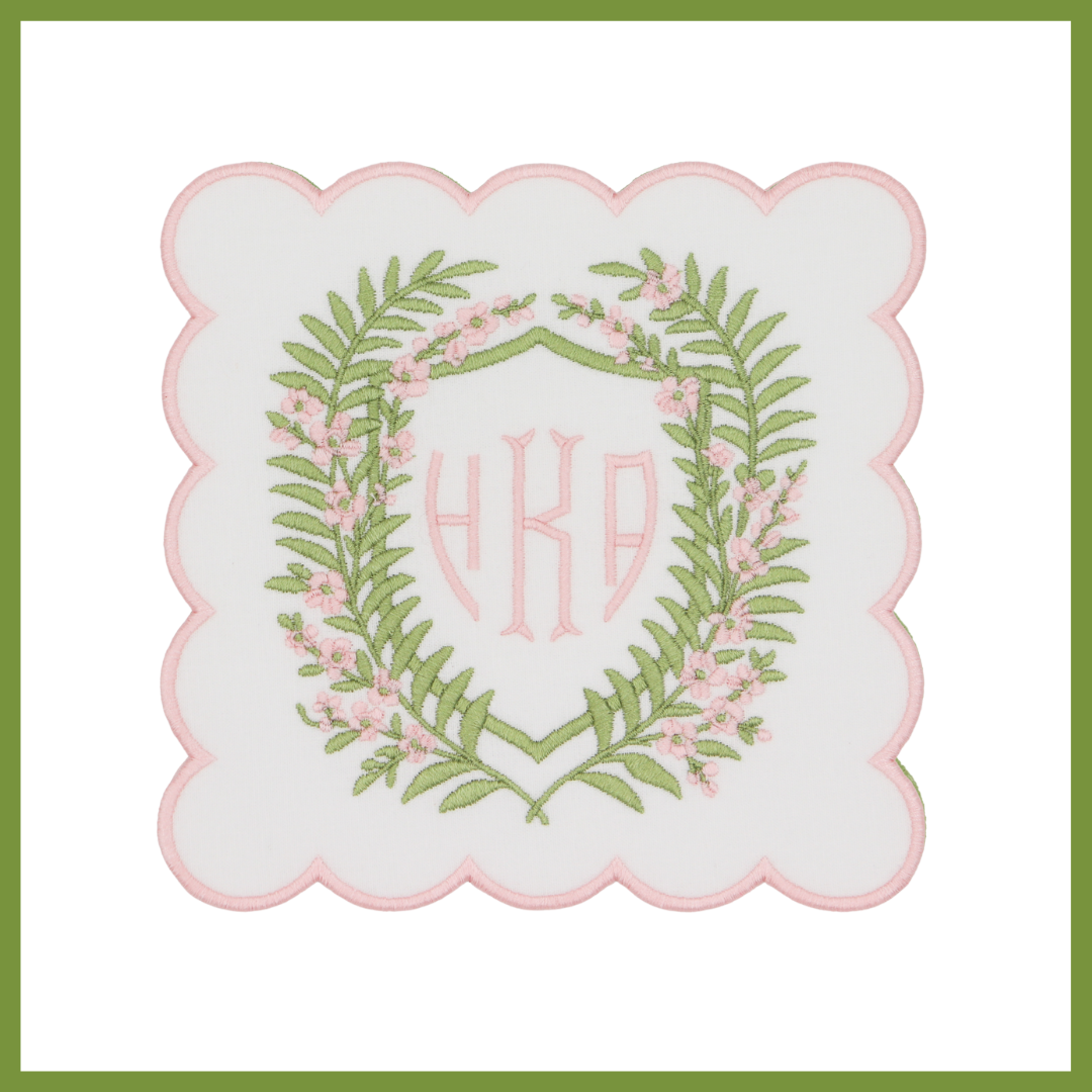 Floral Vine Display Plaque