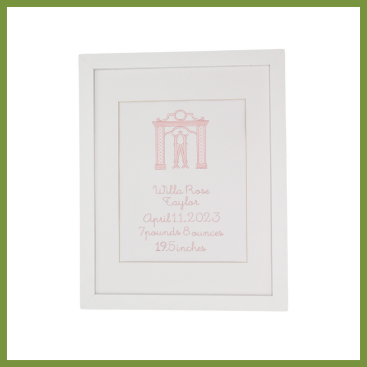 Pavillion Birth Announcement