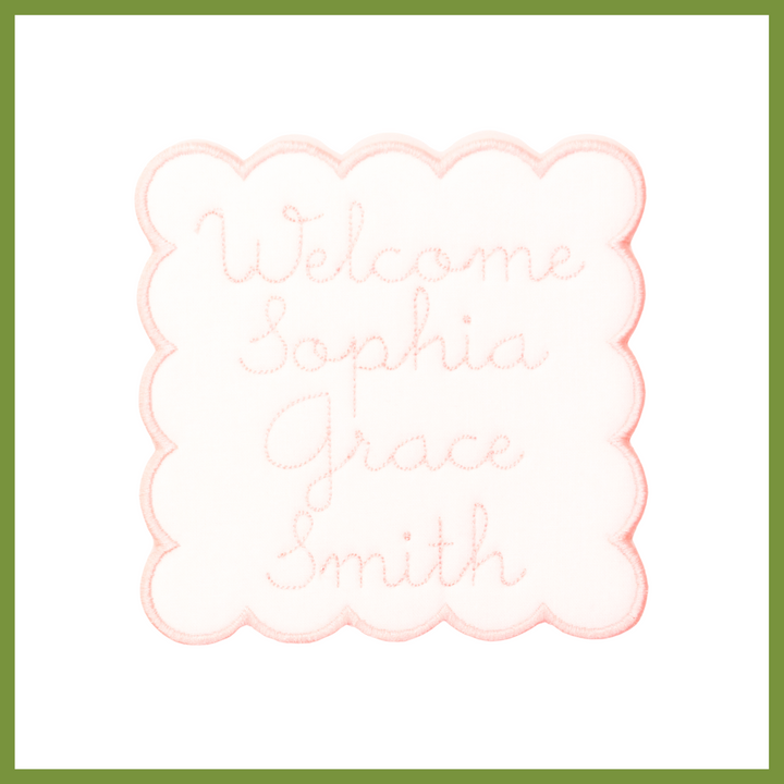 Petite Welcome Sign