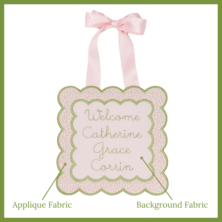 Deluxe Welcome Sign